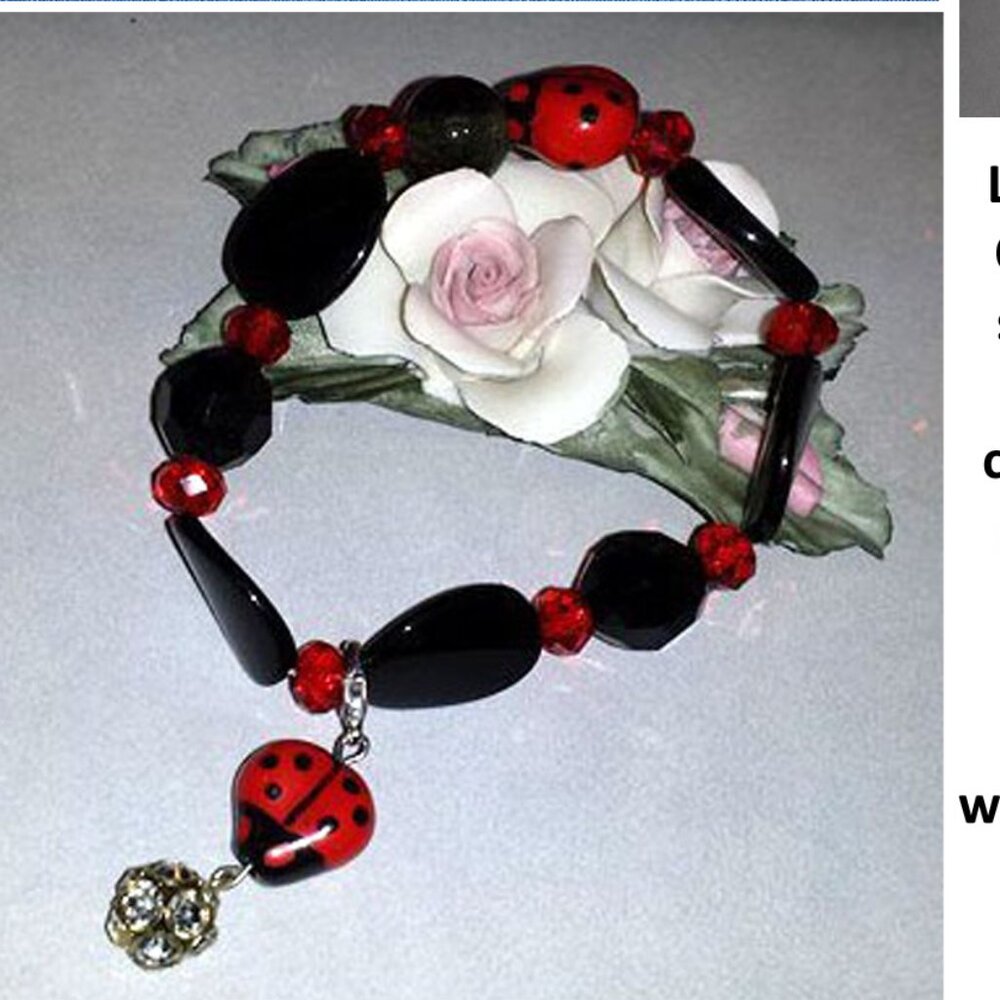 Tdd Custom Made One Size Fits Most Ladybug Holida… - image 2